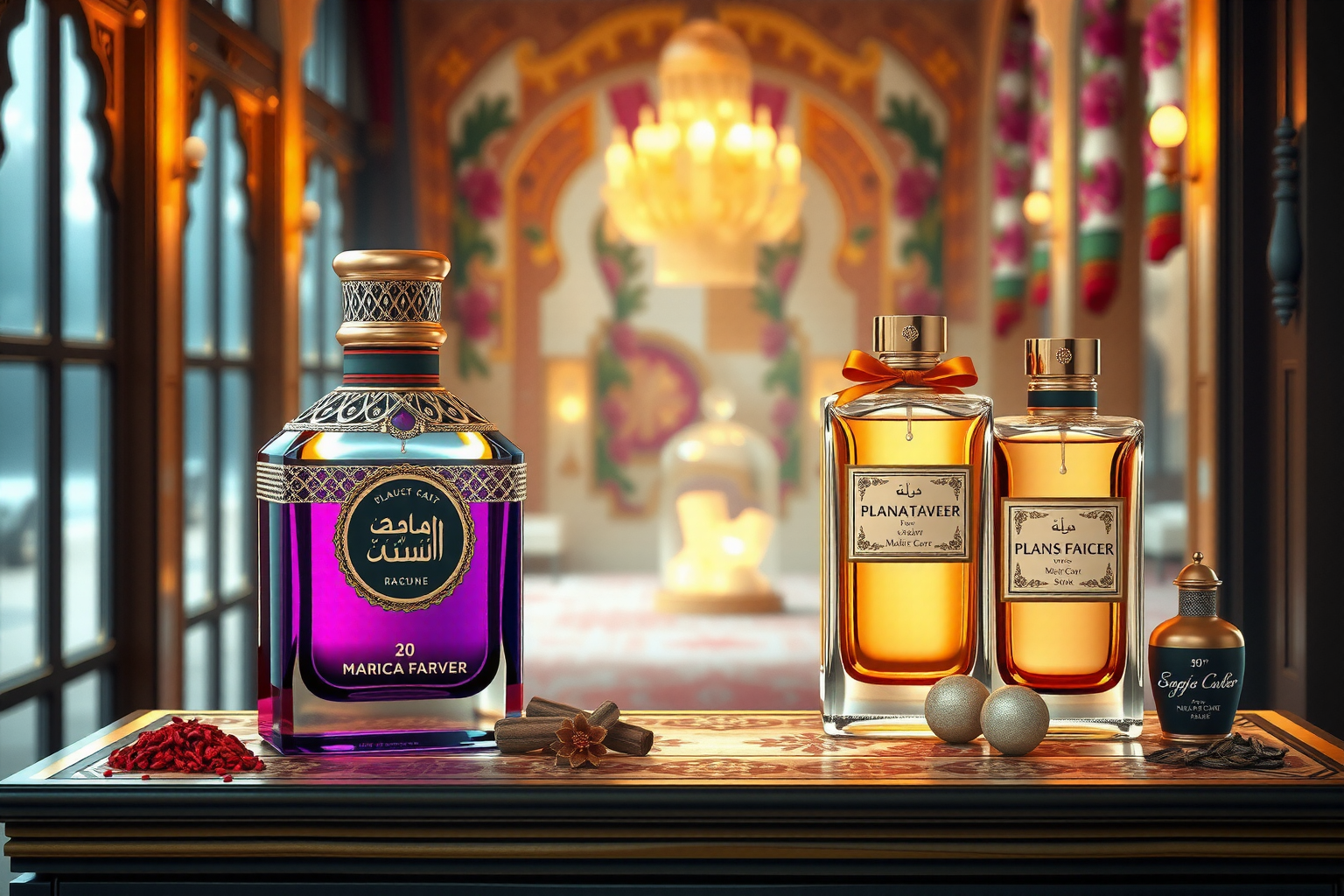 Perfumes árabes de larga duración para noches invernales